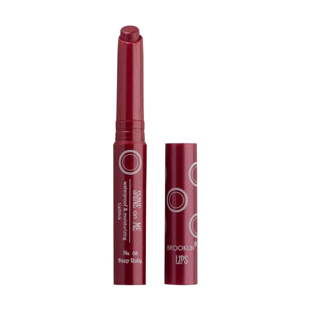 Вологостійка помада-блиск для губ Impala Brooklin Shine On Me 06 Deep Ruby, 2.5 г